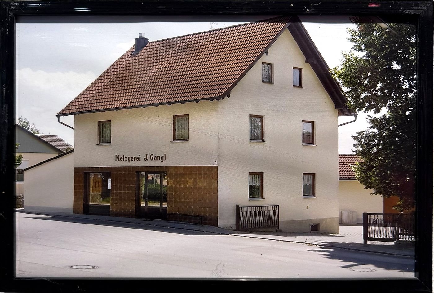 Die alte Metzgerei J. Gangl in Moosthenning